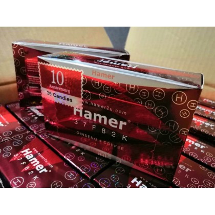 HAMER GINSENG CANDY (1 BOX 30+6PCS) 悍马人生精力糖