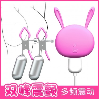 震动乳夹充电款Vibrating nipple clip charging 震动乳夹充电款Vibrating nipple clip charging