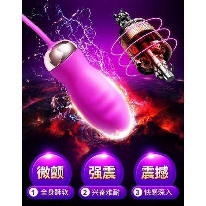 毛刷刺激跳蛋充电款Brush to stimulate the vibrating egg charging model