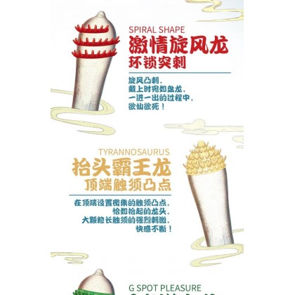 倍力乐超薄狼牙套Bilillo Ultra-thin Spike Braces