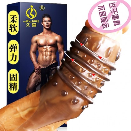 硅胶狼牙套露龟头