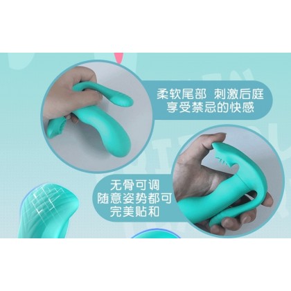 无线遥控舌舔三点共振穿戴充电款