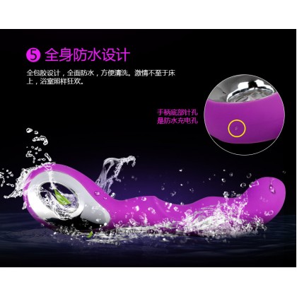 浪潮使者~G点大师硅胶充电自慰棒